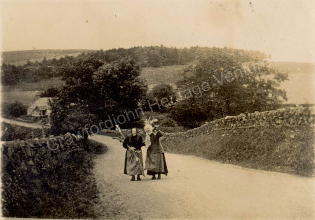 Historic photograph of Stumpy Road, Crawfordjohn